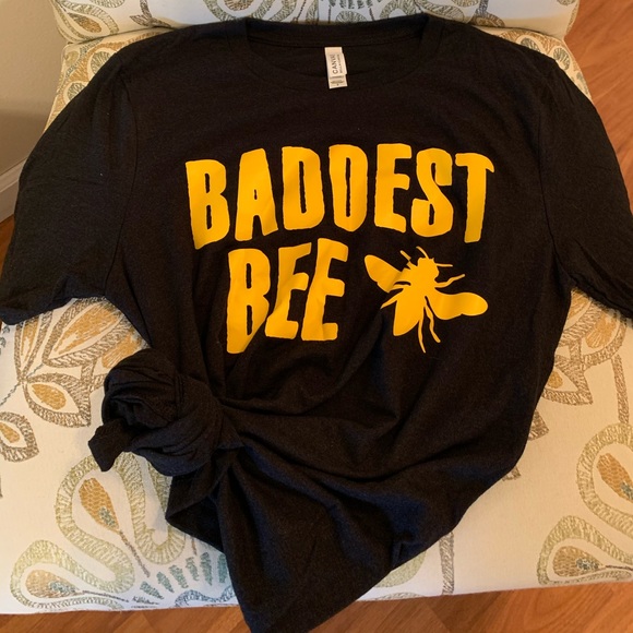 Tops - Trendy Baddest Bee T Shirt Size XL Queen Bee